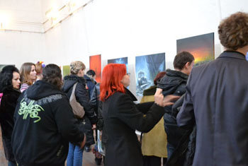 solo exhibition Pripyats Lights or Chernobyl Shadows